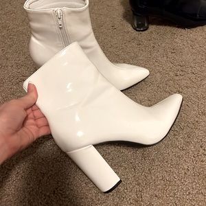 White boots